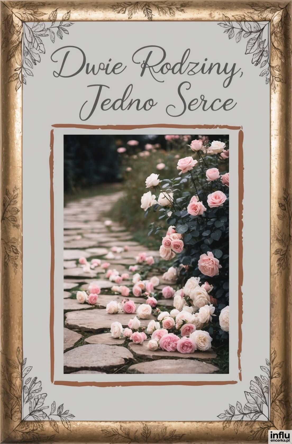 Kartka dla mamy - teściowej - z kwiatami