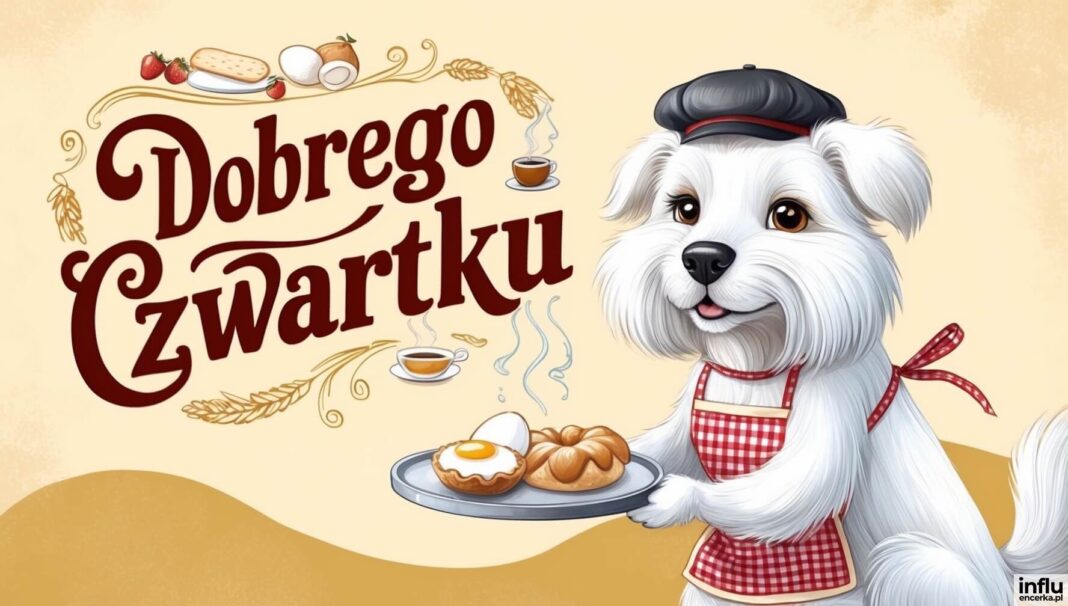 Kartka na dzień dobry w czwartek