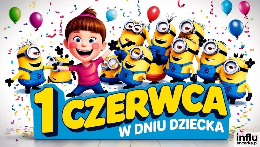Kartka na Dzień Dziecka - 1 czerwca