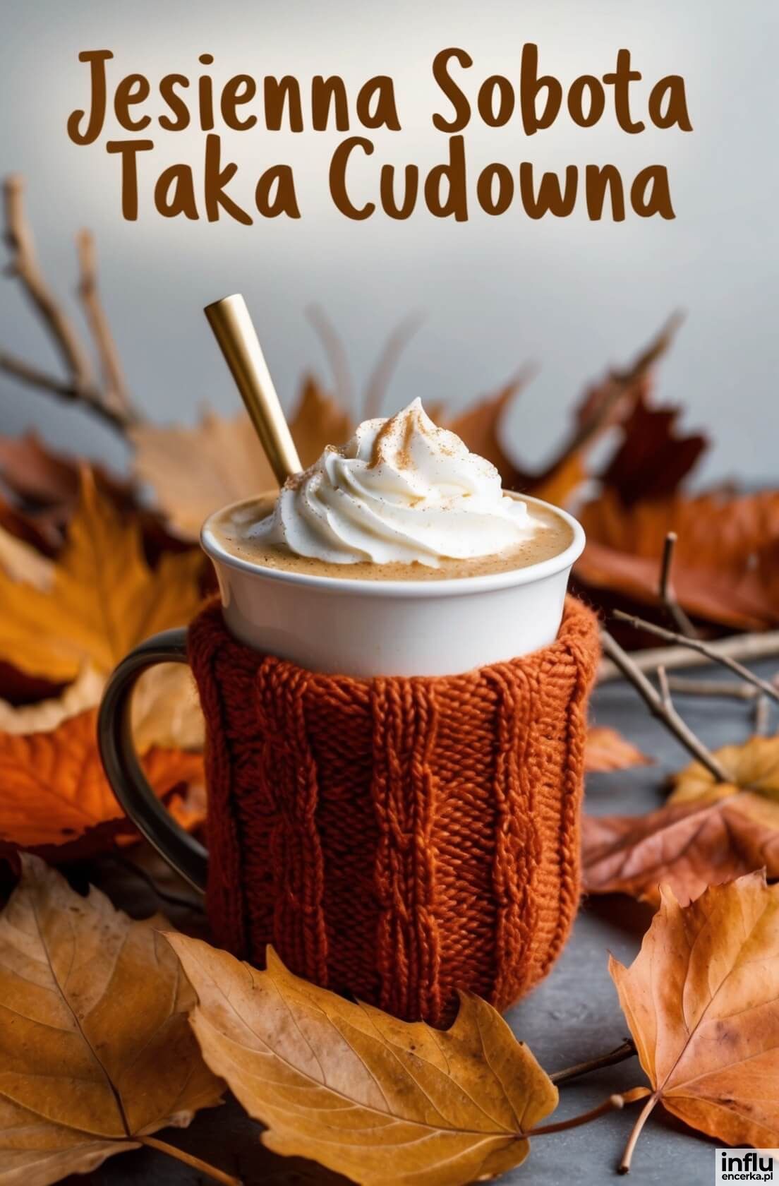 Kawa ze śmietaną, jesienna sobota taka cudowna