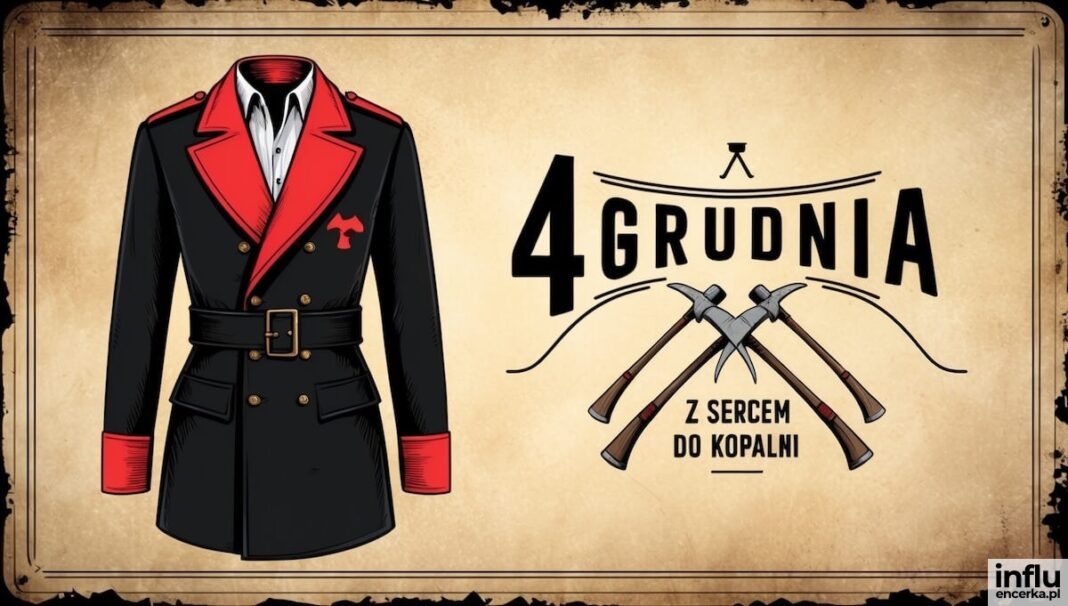 Kartka na Dzień Górnika - 4 grudnia