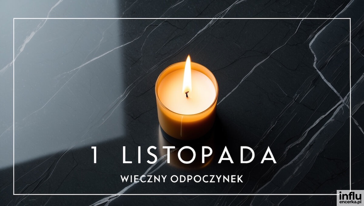 Kartka na Święto Zmarłych, 1 listopada