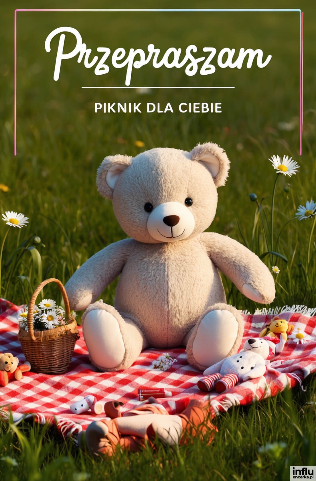 Kartka, przepraszam - piknik dla Ciebie