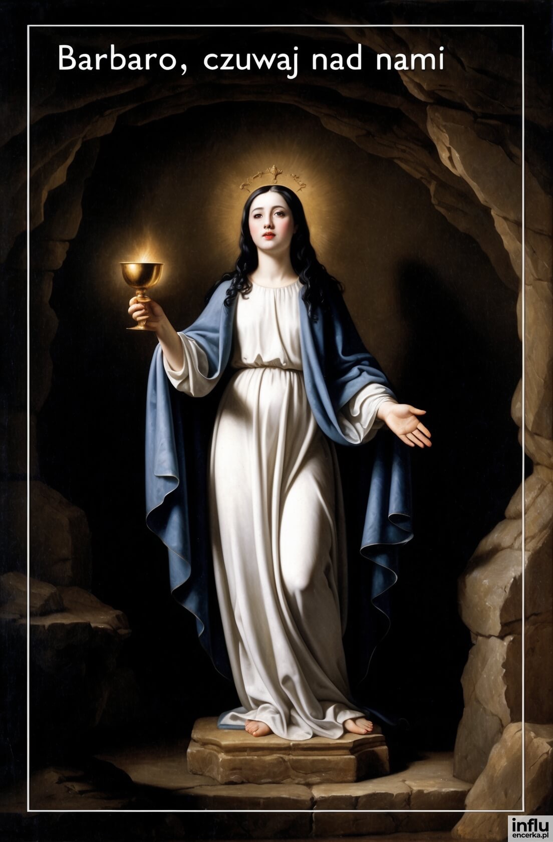 Kartka, Święta Barbaro czuwaj nad nami