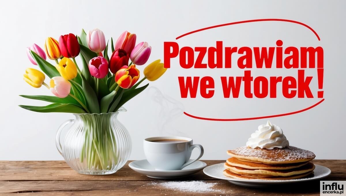 Miłego wtorku – piękne życzenia i pozdrowienia na dzień dobry