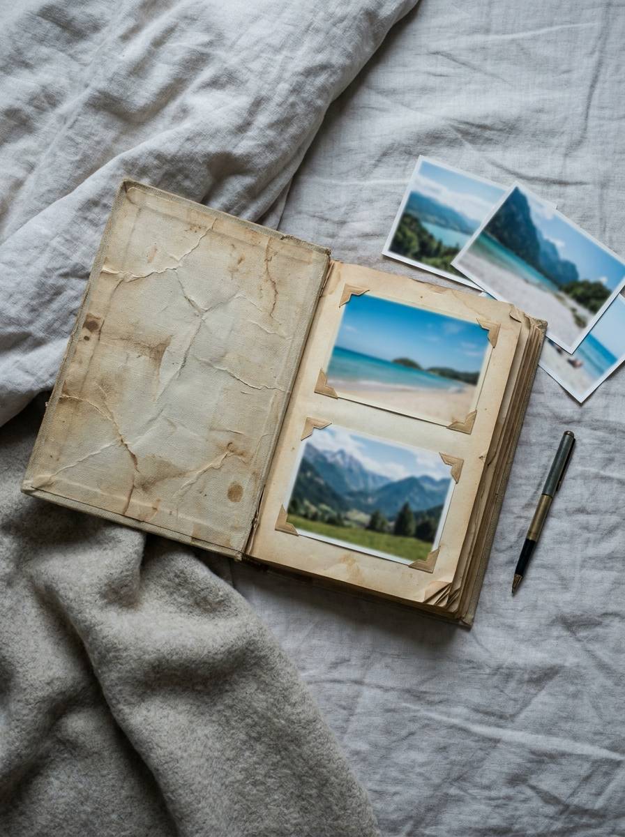 Album fotograficzny ze wspólnych wyjazdów jako sentymentalny prezent dla przyjaciela
