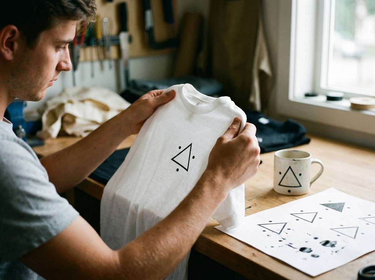 Koszulka i kubek z personalizowanym nadrukiem w modelu print on demand