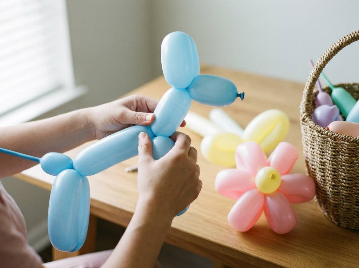 Modelowanie figurki z balonu - zabawa dla dzieci na wesele