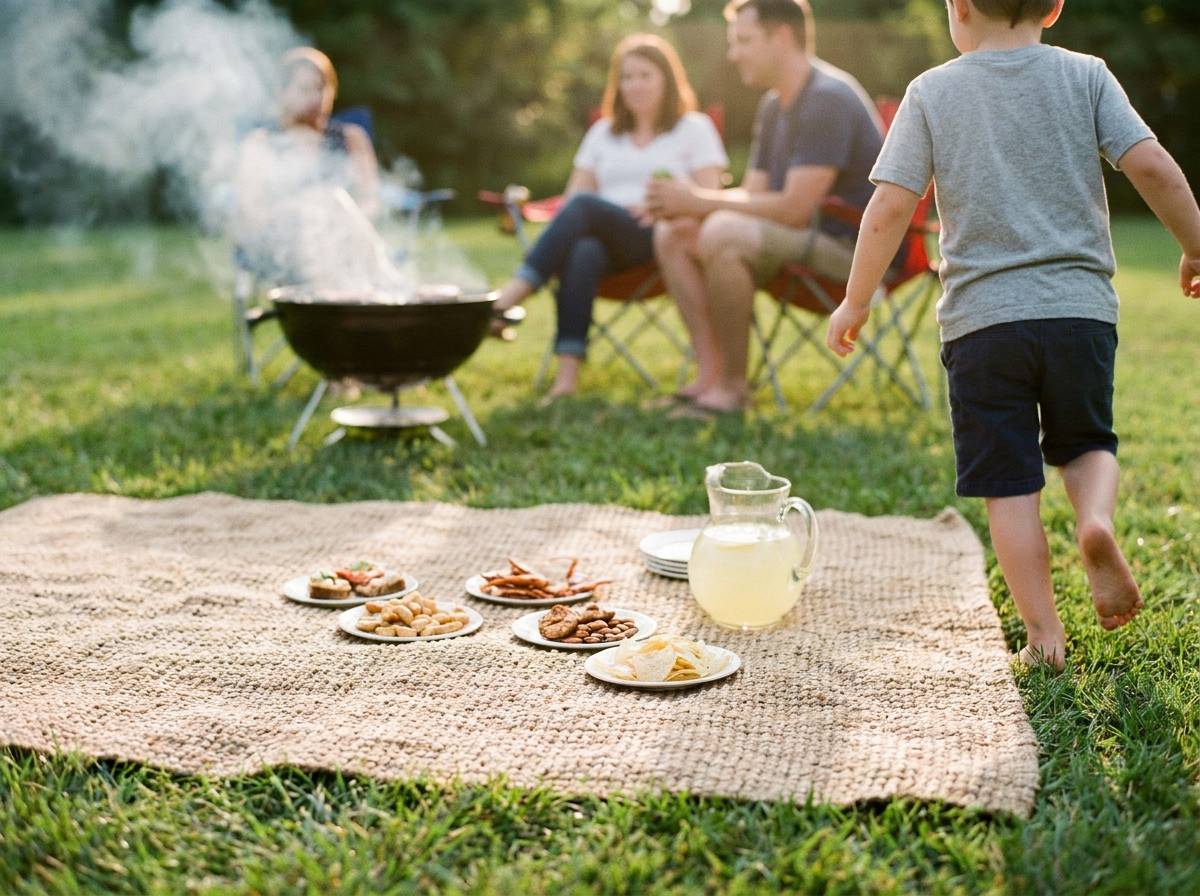 Piknik rodzinny jako wspólny pomysł na rocznicę ślubu z dziećmi