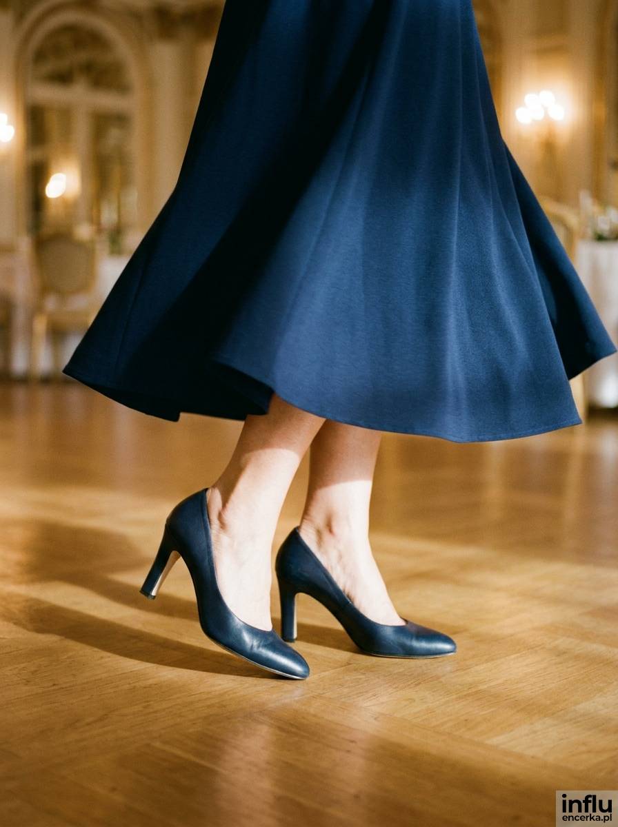 Eleganckie szpilki na obcasie do stroju na 18 urodziny syna