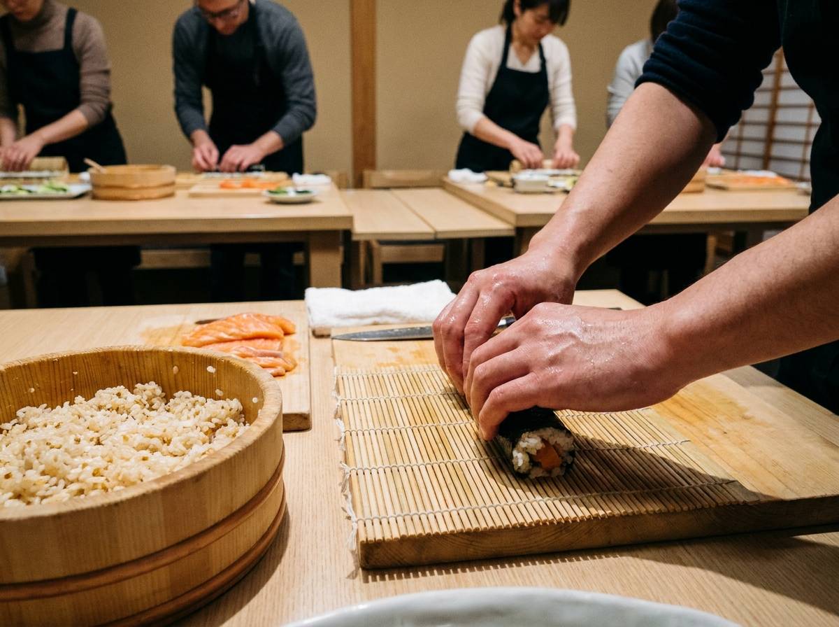 Warsztat sushi dla dwojga jako kreatywny pomysł na rocznicę ślubu